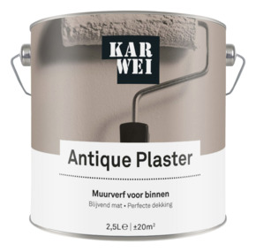 KARWEI muurverf antique plaster mat 2,5 liter