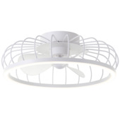 Brilliant plafondventilator Arezzo met lamp 36W wit