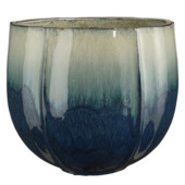 Bloempot Corsica groen keramiek 34 x 36 cm