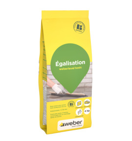 Weber egalisatiecement 4 kg