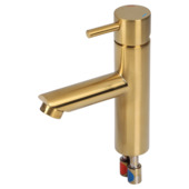 Differnz wastafelkraan met hendel goud