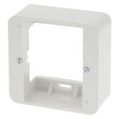Peha Standard Opbouwraam 1-voudig wit