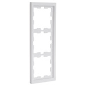 Schneider Merten D-Life afdekraam 3-voudig wit