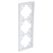 KARWEI Zenith afdekraam 3-voudig wit