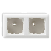 Gira ST55 Opbouwraam 2-voudig Wit