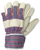 Werkhandschoenen maat m leer