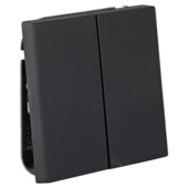 KARWEI Zenith wissel-wisselschakelaar mat zwart
