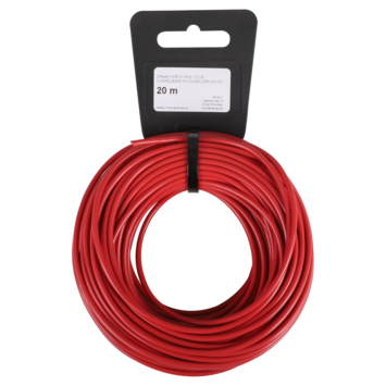 Signaalkabel 1mm² rood 20 meter kopen? Stroomkabels | Karwei