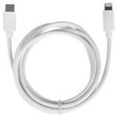 Q-Link Laadsnoer van USB-C naar iPhone 1 Meter Wit