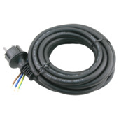 Aansluitsnoer 3x1.5mm² Neopreen 5 Meter Zwart