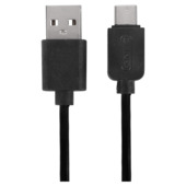 Q-link datakabel 2.0 USB-A MA type-C 1.5 meter zwart