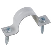 Zadel metaal 3/4'' met schroeven (50 stuks)