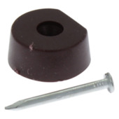 Handson kastplankdrager met nagel bruin 20 stuks