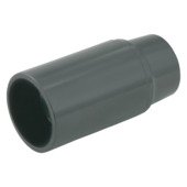 Handson lampfitting E14 glad zwart