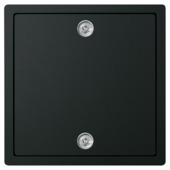 Busch-Jaeger Future Linear afdekplaat zwart