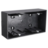 Busch-Jaeger Future Linear opbouwraam 2-voudig zwart