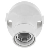 Lamphouder Schuin E27 Crème