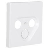 Schneider Merten D-Life Centraalplaat Radio/TV wit