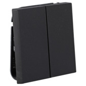 KARWEI Zenith serieschakelaar mat zwart