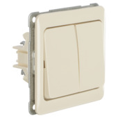 PEHA Standard serieschakelaar crème