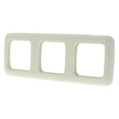 Busch-Jaeger Reflex SI afdekraam 3-voudig wit