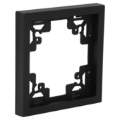 KARWEI Zenith afdekraam 1-voudig mat zwart