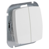 KARWEI Aurora serieschakelaar wit