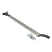 KARWEI raamuitzetter grijs 30 cm buitendraaiend