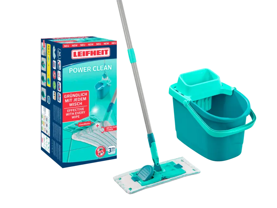 Leifheit Power Clean Micro Duo dweil M compleet 33 cm
