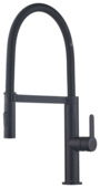 Atlantic keukenkraan Hunter zwart uittrekbaar