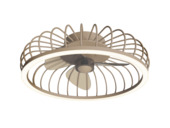 Brilliant plafondventilator Arezzo met lamp 36W, beige
