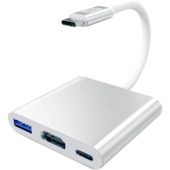 Carpoint USB-C adapter 3 in 1