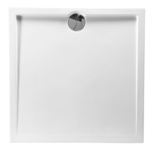Allibert Douchebak Slim 90x90 cm Polybeton Wit