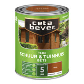CetaBever Tuinbeits Schuur & Tuinhuis zijdeglans transparant teak 750 ml