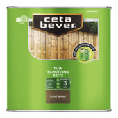 CetaBever Schuttingbeits transparant lichtbruin 2,5 liter