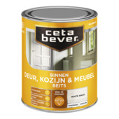 CetaBever Deur, Kozijn & Meubelbeits zijdeglans transparant white wash 750 ml