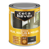 CetaBever Deur, Kozijn & Meubelbeits zijdeglans transparant ebben 750 ml