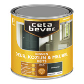 CetaBever Deur, Kozijn & Meubelbeits zijdeglans transparant antraciet 250 ml