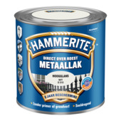 Hammerite Direct over Roest metaallak hoogglans wit 250 ml