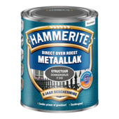 Hammerite Direct over Roest metaallak structuur donkergrijs 750 ml