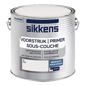 Sikkens voorstrijk binnen mat wit 2,5 liter kopen? Voorstrijk | Karwei