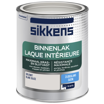 Sikkens binnenlak zijdeglans grijswit 750 ml kopen? Houtverf | Karwei