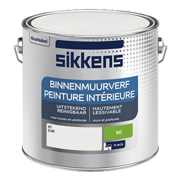 Sikkens muurverf binnen mat wit 2,5 liter kopen? Muurverf binnen | Karwei