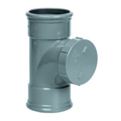 Martens PVC ontstoppingsstuk met schroefdeksel 125 mm