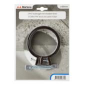 Martens ophangbeugel met pen 80 mm bruin 2 stuks