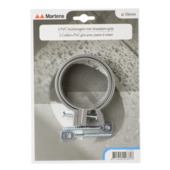 Martens ophangbeugel met pen 70 mm grijs 2 stuks
