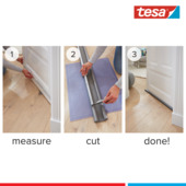 Tesa Moll dorpelrol 25x950 mm dubbel wit