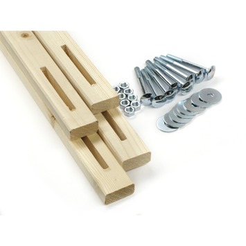 Dakverankeringsset tuinhuis (4 stuks)