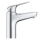 Grohe wastafelkraan Swift Medium-size  Push open Chroom