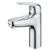 Grohe wastafelkraan Swift Medium-size  Push open Chroom